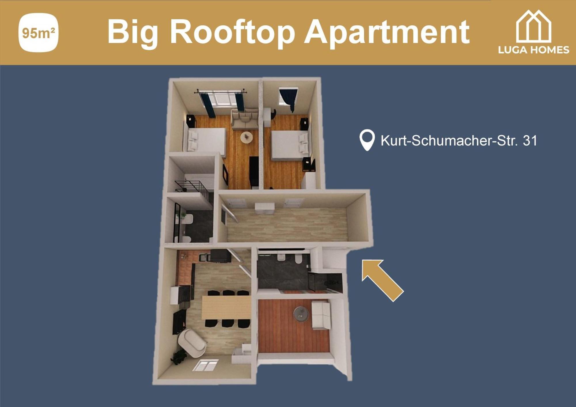 Luga Homes - Stadthaus Leipzig Room photo